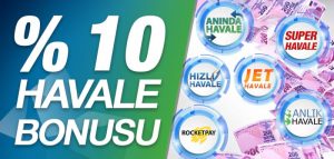 superbetin havale bonusu